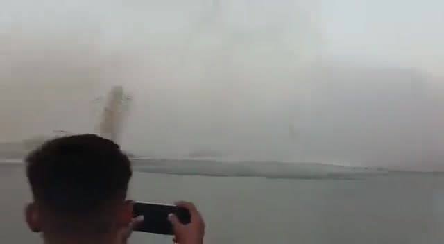 Video thumbnail for Under construction bridge collapsed today