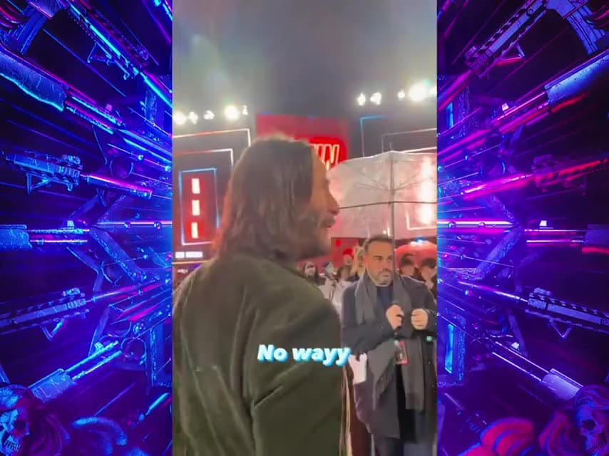 Video thumbnail for AMA hosted by Keanu Reeves surpasses Obama's AMA in popularity. Keanu Reeves is the GOAT!