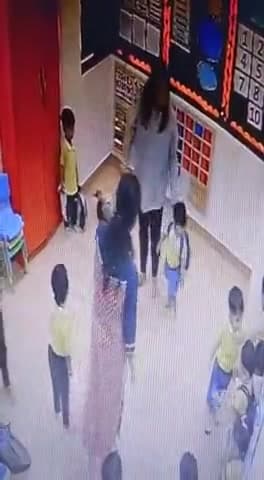 Video thumbnail for CCTV from this kindergarten got leaked. Shameless teachers!!!