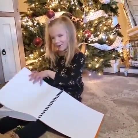 Video thumbnail for This aunt gave her blind niece the gift of being able to read harry potter on her own