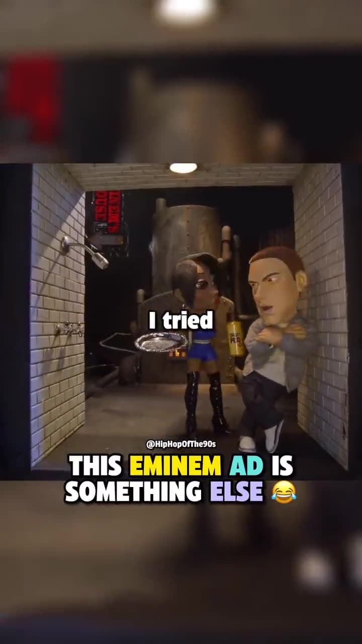 Video thumbnail for Never thought I'd see Eminem in an Ad. This one cracked me up