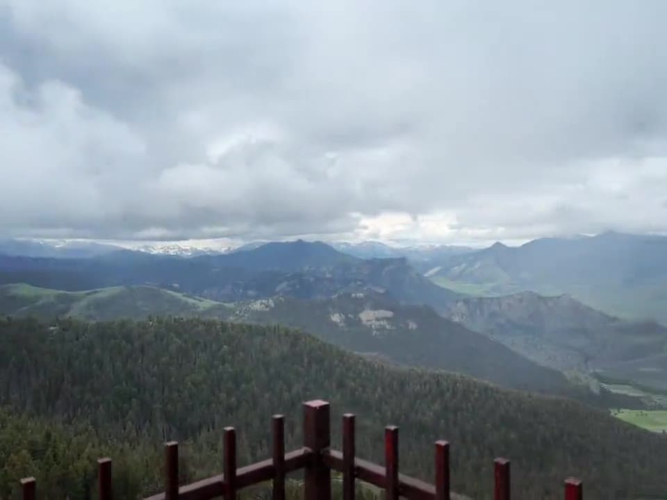 Video thumbnail for Greetings from Yellowstones highest point