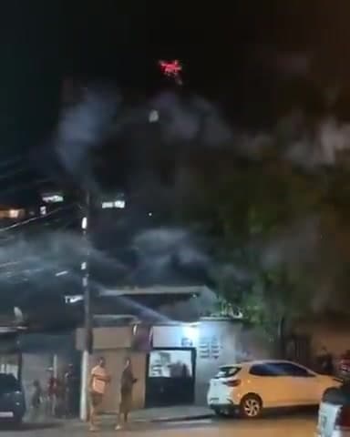 Video thumbnail for Drone used to shoot fireworks at bystanders