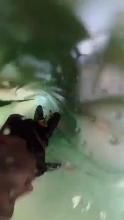Video thumbnail for Man gets stuck while riding down the water slide. (Anxiety warning)