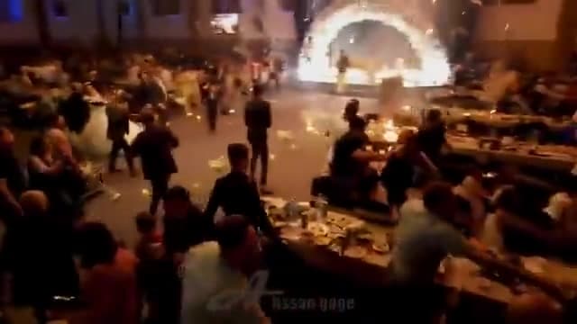 Video thumbnail for Iraq: Bride and groom survived but they lost somany. The bride lost all her family, groom lost his mother! The fire resulted in 98 deaths.