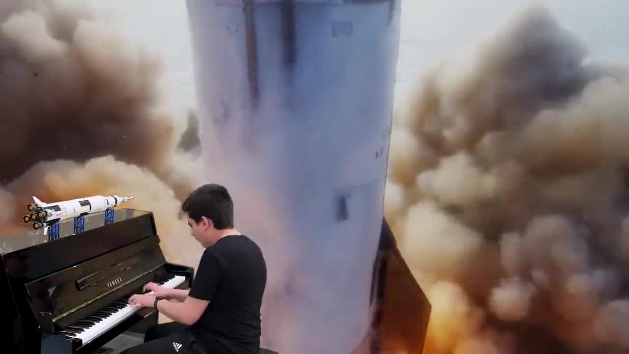 Video thumbnail for Interstellar main theme ft starship