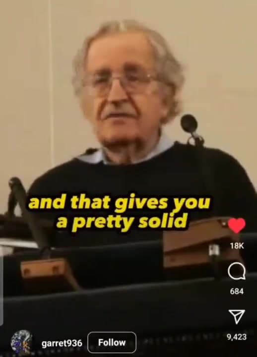 Video thumbnail for Noam Chomsky's observations on America. This is eerily similar to what's happening in India.
