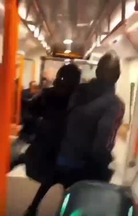Video thumbnail for My uncle , who is in London currently, sent me a video of a thing that he and his friend did, in a train...looks like a professional meme material NGL.