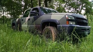 Camo truck