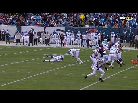 YouTube thumbnail for [Highlight] Lions fake a "stumble n' fumble" play, Goff throws a TD to Sam LaPorta