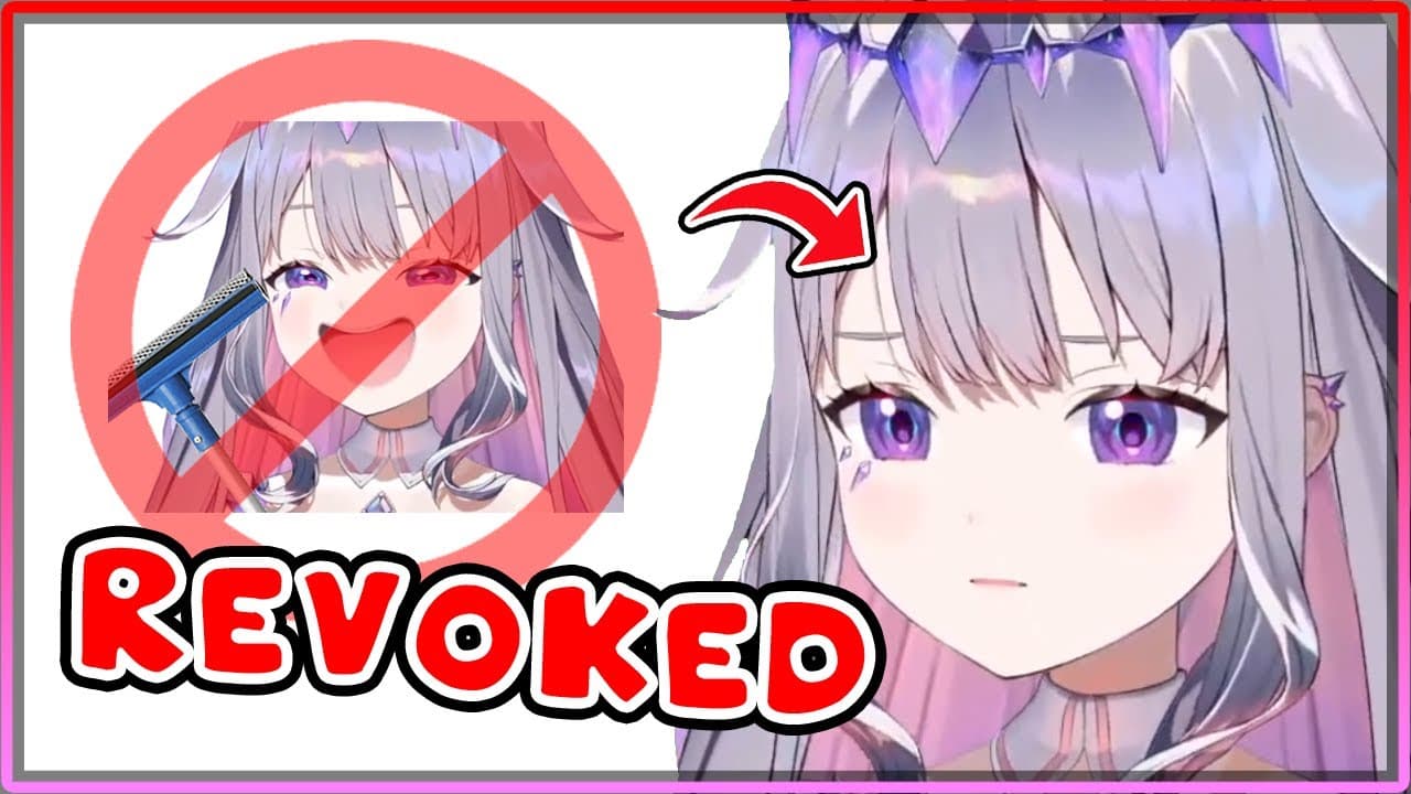 YouTube thumbnail for [Hololive] Biboo just lost her window wiper laugh perm