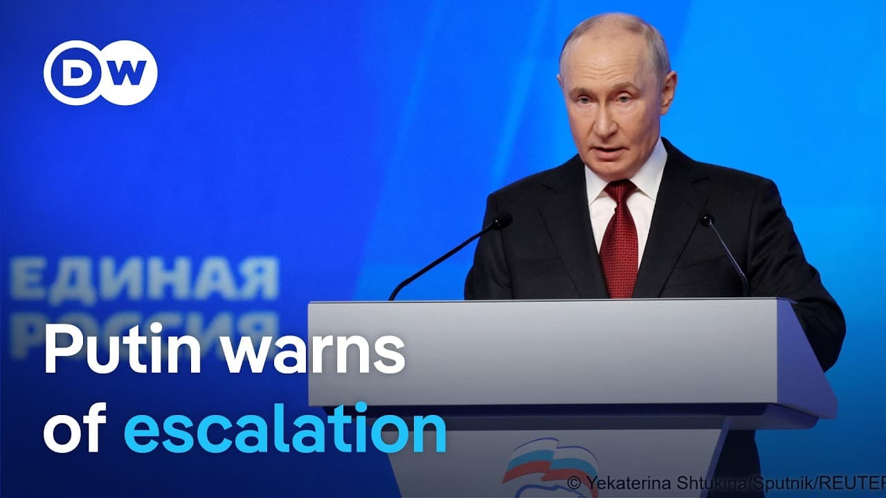 YouTube thumbnail for Ukraine strikes deep inside Russia as Putin warns of a 'Pandora’s box' | DW News