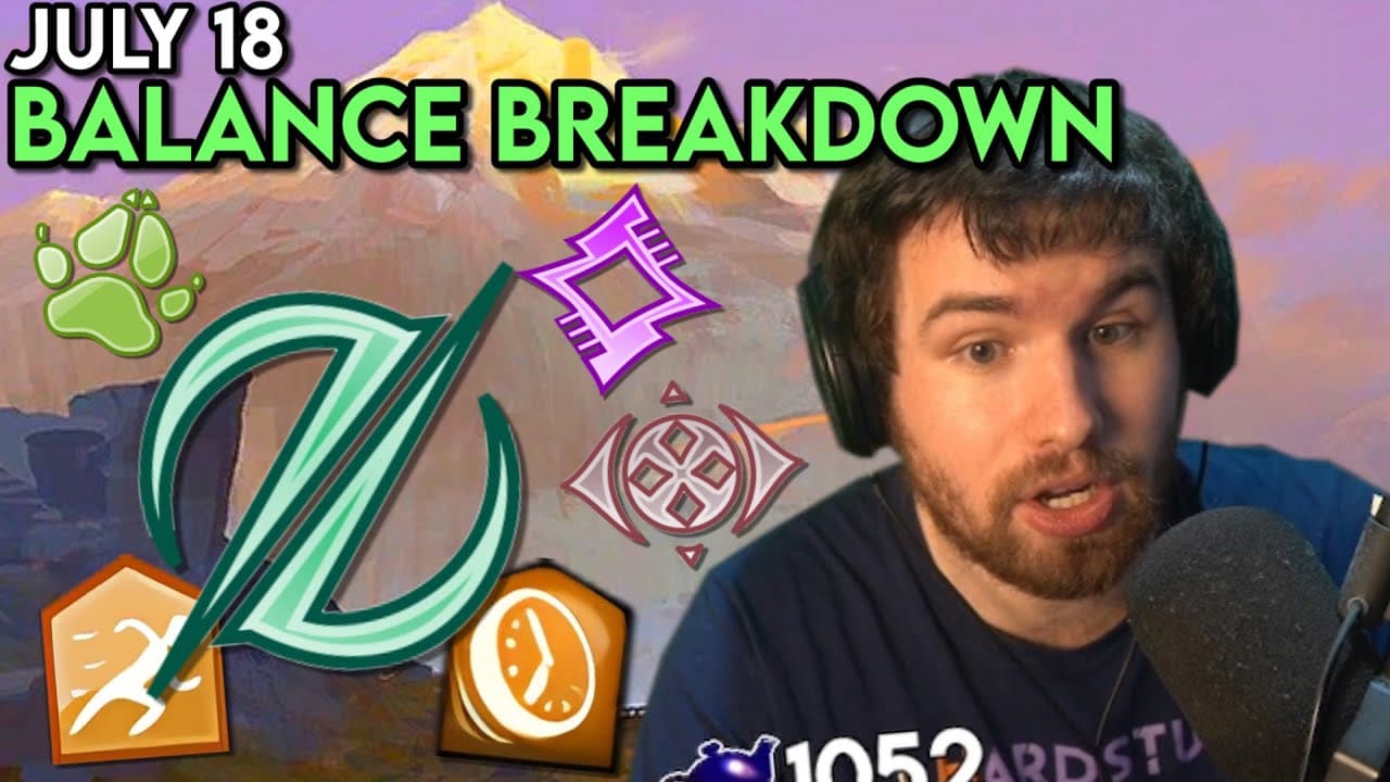 MightyTeapot's July 18th Balance Patch Analysis