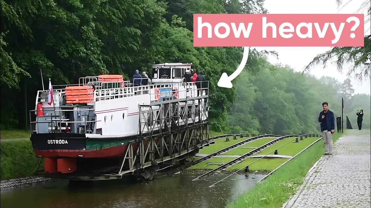 YouTube thumbnail for Elbląg: The Canal Where Ships Travel on Land | What On Earth Is This?