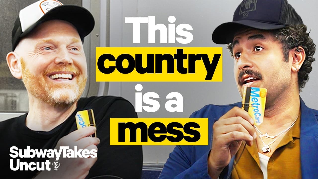 YouTube thumbnail for Bill Burr Says Stop Blaming Immigrants, Blame Billionaires | SubwayTakes Uncut [13:16]