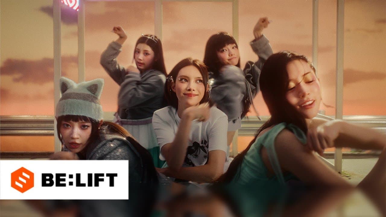 YouTube thumbnail for ILLIT (아일릿) '빌려온 고양이 (Do the Dance)' Official MV