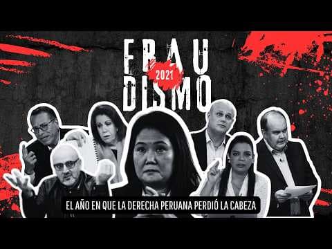 YouTube thumbnail for FRAUDISMO 2021: EL AÑO EN EL QUE LA DERECHA PERDIÓ LA CABEZA