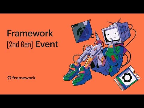 YouTube thumbnail for Framework (2nd Gen) Event | 2025 Launch Event - Discussion