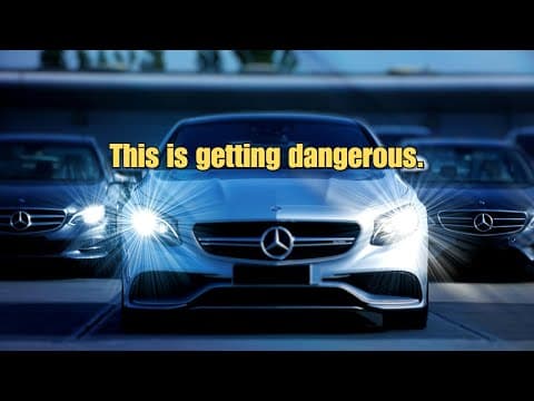 YouTube thumbnail for The Roman Report: Modern Headlights Are Too Bright (Regular Car Reviews)