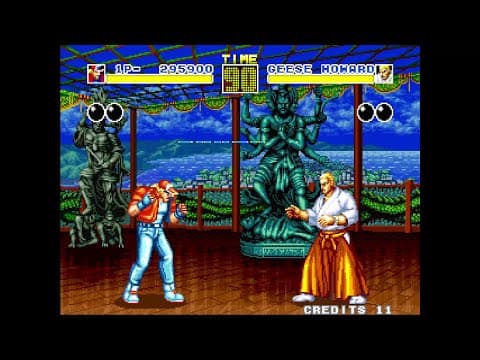 YouTube thumbnail for Fatal Fury (Arcade) - Geese Howard Theme (Metal Remix)