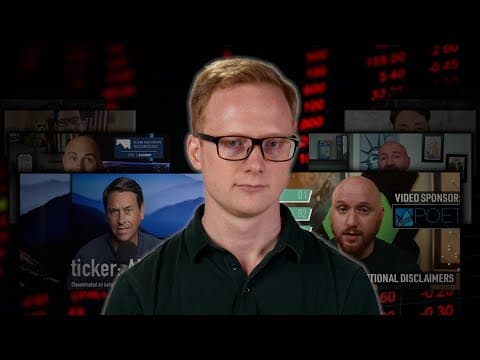 YouTube thumbnail for The Sketchy Companies Paying YouTubers to Promote Their Stock [20:30]