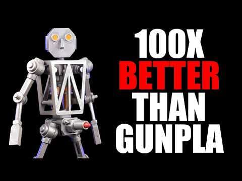 YouTube thumbnail for [Shitpost] The Only Kit 100X Better Than Gunpla
