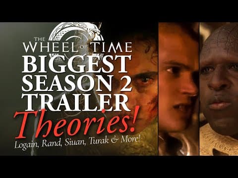 YouTube thumbnail for Dusty Wheel - Every WHEEL OF TIME S2 TRAILER THEORY! What did you miss? Deep dive, Live!