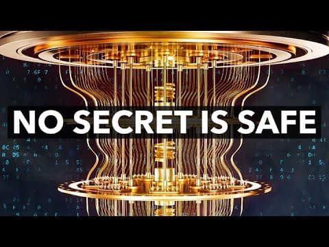 YouTube thumbnail for Standard notes' future proofness: Store now, decrypt later & quantum computers