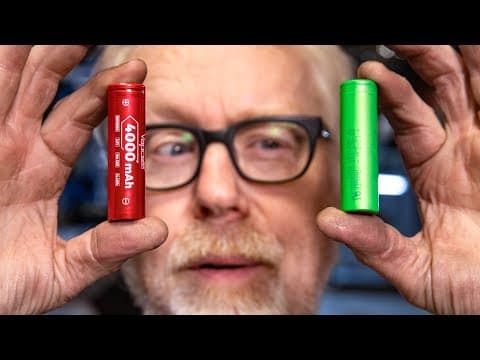 YouTube thumbnail for Buy quality batteries!
