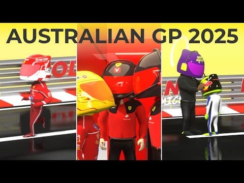 YouTube thumbnail for Australia 2025 - F1 Comedy