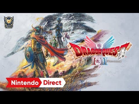 YouTube thumbnail for Nintendo Direct 3.27.25 - Dragon Quest I & II HD 2D