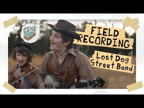 YouTube thumbnail for Lost Dog street band, "I went down to Georgia" // GemsOnVHS™