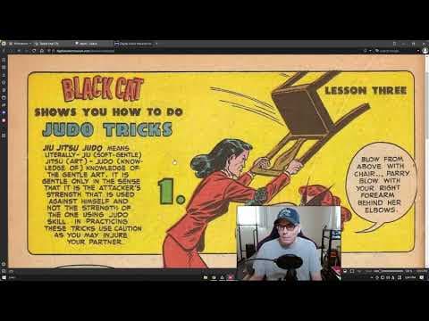 YouTube thumbnail for Black Cat Judo Tricks
