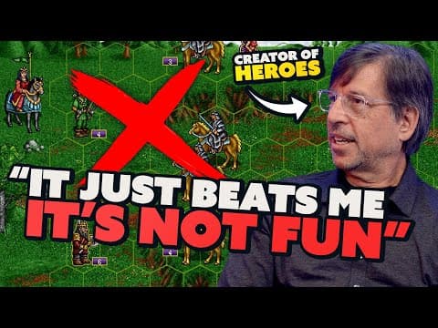 YouTube thumbnail for Ultimate insight into development of Heroes of Might & Magic
