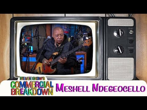 YouTube thumbnail for Meshell Ndegeocello "Andromeda and the Milky Way" - Late Show's Commercial Breakdown