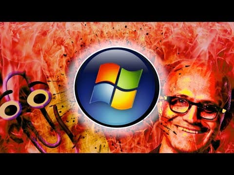 YouTube thumbnail for Microsoft Ruined Windows
