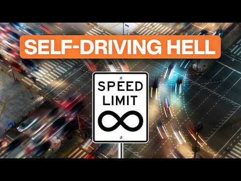 YouTube thumbnail for How Self-Driving Cars will Destroy Cities (and what to do about it)