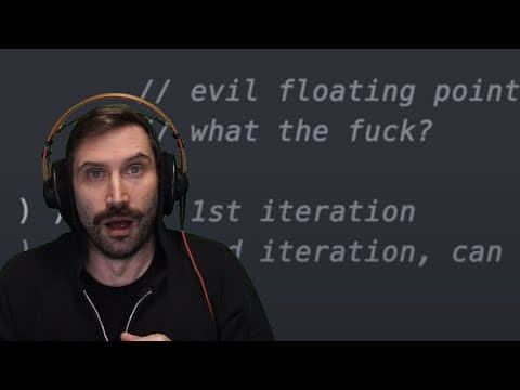 YouTube thumbnail for Here's to my #1 favourite algo