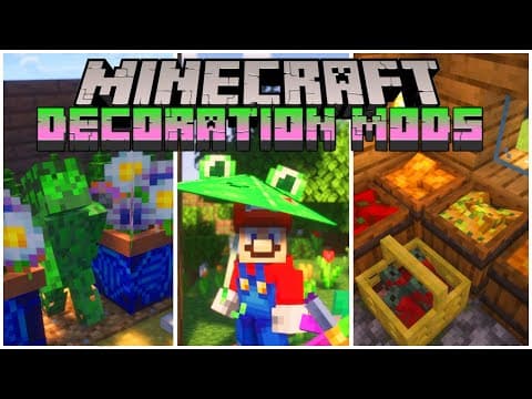 YouTube thumbnail for This friday i show you 5 Decoration Mods