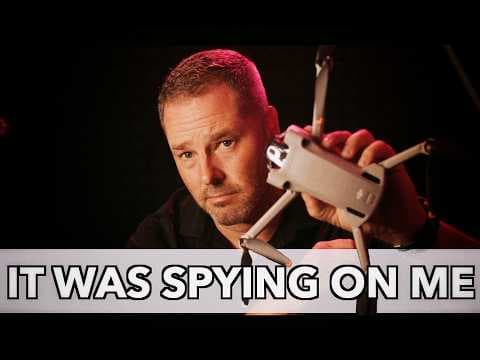 YouTube thumbnail for This was Spying on me all Along? A Chinese DJI Drone Almost got me Arrested
