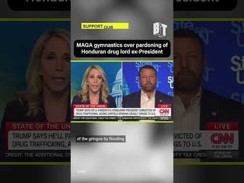 YouTube thumbnail for Sen. Mullin struggles to explain why Trump pardoned notorious drug trafficker Juan Orlando Hernández