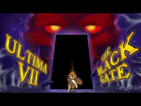YouTube thumbnail for Ultima VII: The Black Gate Retrospective | Peak of the Golden Age