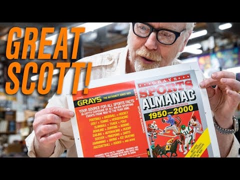 YouTube thumbnail for Adam Savage Visits Where Hollywood's Printed Props Are Made!