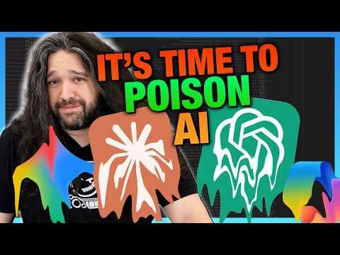 YouTube thumbnail for It’s Time to Poison AI | GN Mega Charts Update & LLM Countermeasures | GamersNexus