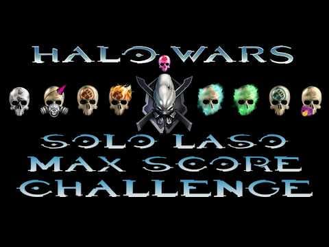 YouTube thumbnail for Halo Wars - The Solo LASO Max Score Challenge | TJ sixtyfour