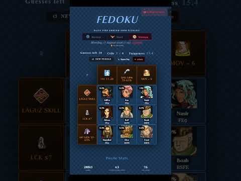 YouTube thumbnail for FEdoku announcement trailer