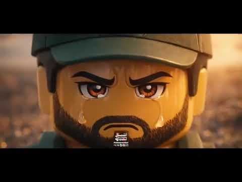 YouTube thumbnail for Iran just dropped a LEGO style animation about the Epstein regime's war