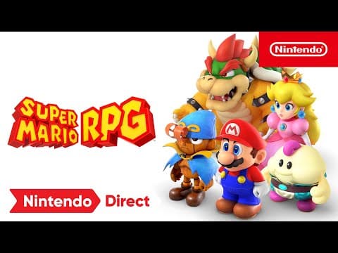 YouTube thumbnail for Super Mario RPG is BACK!