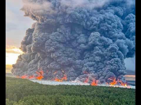 YouTube thumbnail for Best Wildberries Strike Yet! Koledino Near Moscow--Biggest Wildberries Hub in Russia