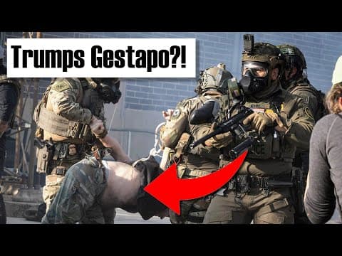 YouTube thumbnail for Helden oder Faschisten? ALLES, was ihr über ICE wissen müsst!